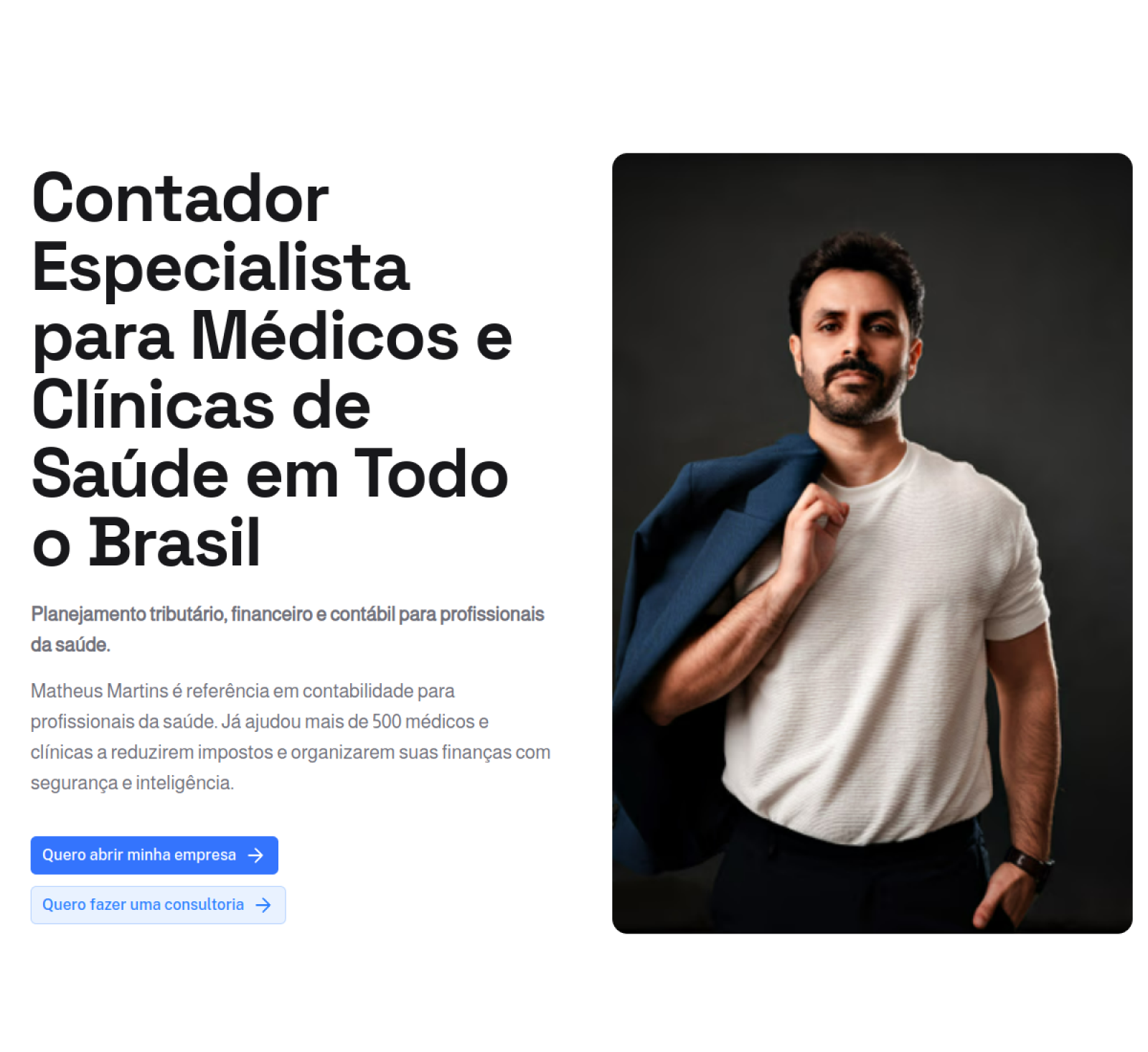 Escritax · Landing de Captação